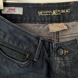 Banana Republic Premium Denim Urban Boot Cut Size 10